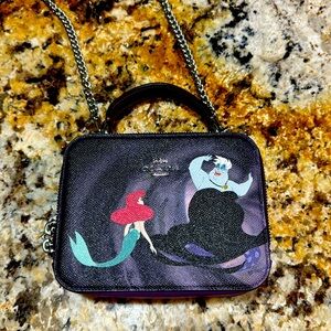 Adorable Disney Coach Bag. Use as handle carry or cross body.